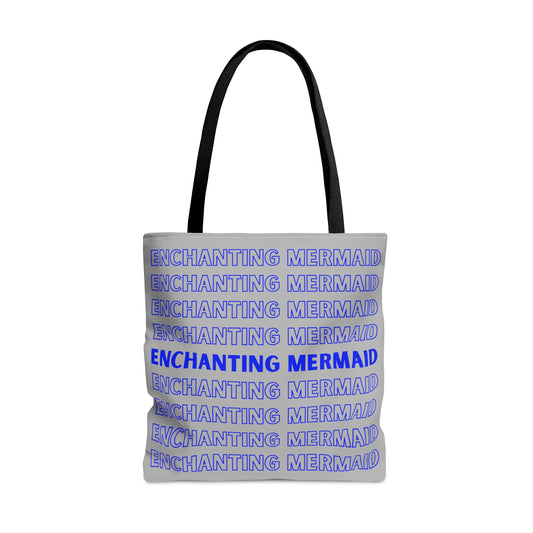 Enchanting Mermaid Light Grey Tote Bag